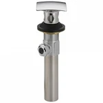 Delta Faucet 72175-SS Push Pop-up Drain Square Brass Overflow No Lift Rod. Fixed Price $125.32.