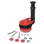 Korky 5030BP Flush Vlv Kt, Plastic, Rubber, Ss, Black/red. Fixed Price $24.99.