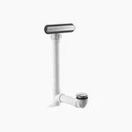 Kohler K-7272-SN 1/2" Slotted Overflow Bath Drain Vibrant Polished Nickel New. Fixed Price $156.00.