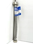 Eastman 9" Flexible Toilet Connector, Stainless Steel Braided Hose 7/8" Bc 1/2. Fixed Price $17.99.