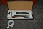 Sunbeam Model Ek Electric Slicing Knife & Fork Set W/ Wall Mount Case Vg Cond. Fixed Price $17.99.