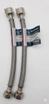2X Eastman 9" Flexible Toilet Connector Stainless Steel Braided Hose 7/8" BCX1/2. Fixed Price $29.99.