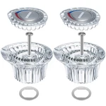 2 Pack Shower Handle Replacement Compatible With Moen 96797 Chateau Tub. Fixed Price $25.79.