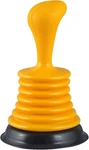 Plumbcraft 11-IN. Mini Drain Plunger, Small 7.5", Yellow. Fixed Price $10.58.