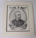 Antique Commodore George Dewey United States Navy Print Hero Of Battle Manila. Fixed Price $24.95.
