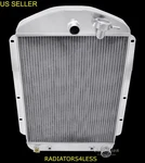 New Champion Row All Aluminum Radiator 1937 Chevy Master Car Sedan V8. Fixed Price $349.00.