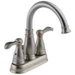 Delta Porter 2-HANDLE Bathroom Faucet Brushed Nickel-certified Refurbished. Fixed Price $71.78.