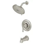 American Standard TU420502.295 "portsmouth" Brushed Nickel Bath/shower Trim. Fixed Price $118.00.