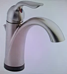 Delta 15938T-SS-DST -touch-activated Stainless Steel Bathroom Sink Faucet. Fixed Price $129.00.