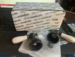 Delta H212RB Oem Victorin Venetian Bronze & Porcelain White Lever Handles. Fixed Price $80.00.