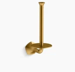 Kohler K-27064-2MB Occasion Vertical Toilet Paper Holder, Brushed Moderne Brass. Fixed Price $169.00.