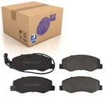 Rear Brake Pads Movano Set Kit Fits Vauxhall 44 060 11R Blue Print ADN142155. Fixed Price $54.78.