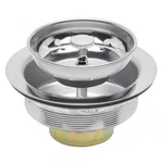 Fixed Post Kitchen Sink Strainer Stainless Steel Polished Finish Universal Drain. Fixed Price $19.99.