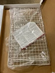 Shaws WSG3017BS Egerton 26-3/8" X 14-1/2" Ss Basin Rack, Biscuit. Fixed Price $152.99.