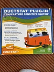 Suncourt DS100 Ductstat Plug In Temperature Sensitive Switch -open Box New. Fixed Price $65.00.