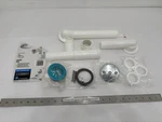 Everbilt Trip Lever Bath Drain 1-1/2" Polypropylene Chrome 214 126 (torn Card). Fixed Price $20.90.
