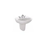 Toto Prominence Pedestal Combo Bathroom Sink Cotton WHITE-LHT242.4G#01. Fixed Price $327.00.