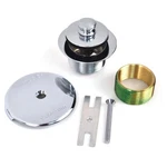 Watco 38190-CP Push Pull Chrome Plated Single-hole Overflow Plate.. Fixed Price $27.00.
