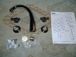 Kohler T8235-6-CB Taboret Deck-mount High-flow Bath Faucet Trim T-handles. Fixed Price $199.99.