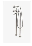 Waterworks 09-73961-80711 Aero Floor Mounted Tub Filler Hand Shower Chrome New. Fixed Price $3889.99.