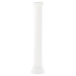 1-1/2" Od 12" Brass Tailpiece Tube With Nut, Washer And Floor Flange White. Fixed Price $18.00.