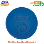 Tervis Travel Cup Lid Double Walled Insulated Tumbler Keeps Drinks Cold Hot 16OZ. Fixed Price $9.45.