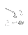 Moen Eva Collection Chrome 24" Towel Bar, YB2824BN, 26" Ring, YB2886CH. Fixed Price $157.85.