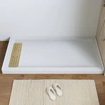Horow 32 X 40/60 3.5 In. Drain Single Threshold Shower Base White. Fixed Price $238.00.