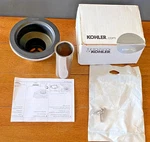 Kohler 8804-2BZ Duostrainer Oil-rubbed Bronze Sink Drain Body With Tailpiece. Fixed Price $69.99.