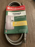 Fluidmaster Icemaker Water Supply Connector 12IM60 60" Length 1/4" Female, New. Fixed Price $10.00.