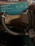 (new) Peerless Faucet Connector 30" Length 3/8" Compr 1/2" Fip Braided. Fixed Price $11.25.