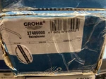 Grohe 27489000 12 In. Wall Arm Square Starlight Chrome. Fixed Price $74.95.