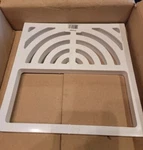 Proflo PF42895 White 9" X Floor Drain Grid Only. Fixed Price $10.99.