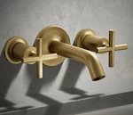 New Kohler K-14427-2MB + K-T14429-3-2MB Purist Spout Cross Handles J1. Fixed Price $699.00.