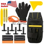 Deluxe Pro Car Wrap Vinyl Tools Kit Scratchfree Squeegee Razor Gloves Magnets 07. Fixed Price $69.99.