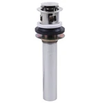 Masco Delta 33W576SS Push Pop-up Sink Drain Assembly Brilliance Stainless Bnib. Fixed Price $54.99.