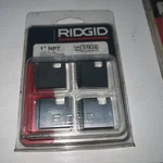 Ridgid 37835 12-R 1" Npt Alloy Right Hand Pipe Threading Dies. Fixed Price $40.00.