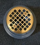 Kohler K-9135-2MB Shower Drains Round Vibrant Brushed Moderne Brass. Fixed Price $48.99.