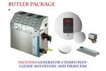 Mrsteam MS-SUPER-1E Bath Generator With Butler Package. Fixed Price $4375.00.