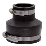 Fernco P1056-315 Black Pvc Flexible Reducing Pipe Coupling 1-1/2 In.. Fixed Price $15.00.