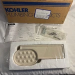 Kohler Colibri Soap Sponge Holder K-10502-47 Almond Discontinued Nos New Box. Fixed Price $38.99.