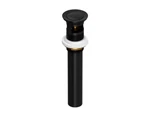 Rohl 0127DOFMB Bathroom Sink Push Drain With Overflow 6 Inch Matte Black New. Fixed Price $128.99.