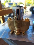 Toto Square Thermostatic Mixing Just Valve Chrome TBV02404U. Fixed Price $220.00.