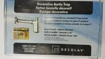 Decolav DBR9102-201 Decorative Bottle Trap Chrome Polished Nob. Fixed Price $74.99.