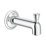 Grohe 13 344 Fairborn 5-9/16" Diverter Wall Mounted Tub Spout Chrome Free S&h. Fixed Price $44.89.