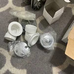 Moen 90334 Tub Drain Half Kit, Push-n-lock, 2 Hole Face Plate Chrome Brand New. Fixed Price $25.00.