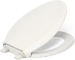 Kohler K-4636-RL-96 Cachet Soft Close Elongated Toilet Seat In Biscuit. Fixed Price $22.75.