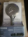 Moen 220H2EPSRN Verso Handshower W/ Magnetix Docking Spot Resist Brushed Nickel. Fixed Price $50.00.