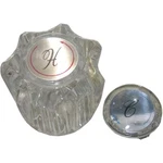 Lasco HC-110T Hometek Plastic Faucet Handle With Hot Cold Buttons. Fixed Price $18.22.