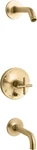 Kohler Purist Rite-temp Bath And Shower Trim Set With Push-button Diverter. Fixed Price $759.91.